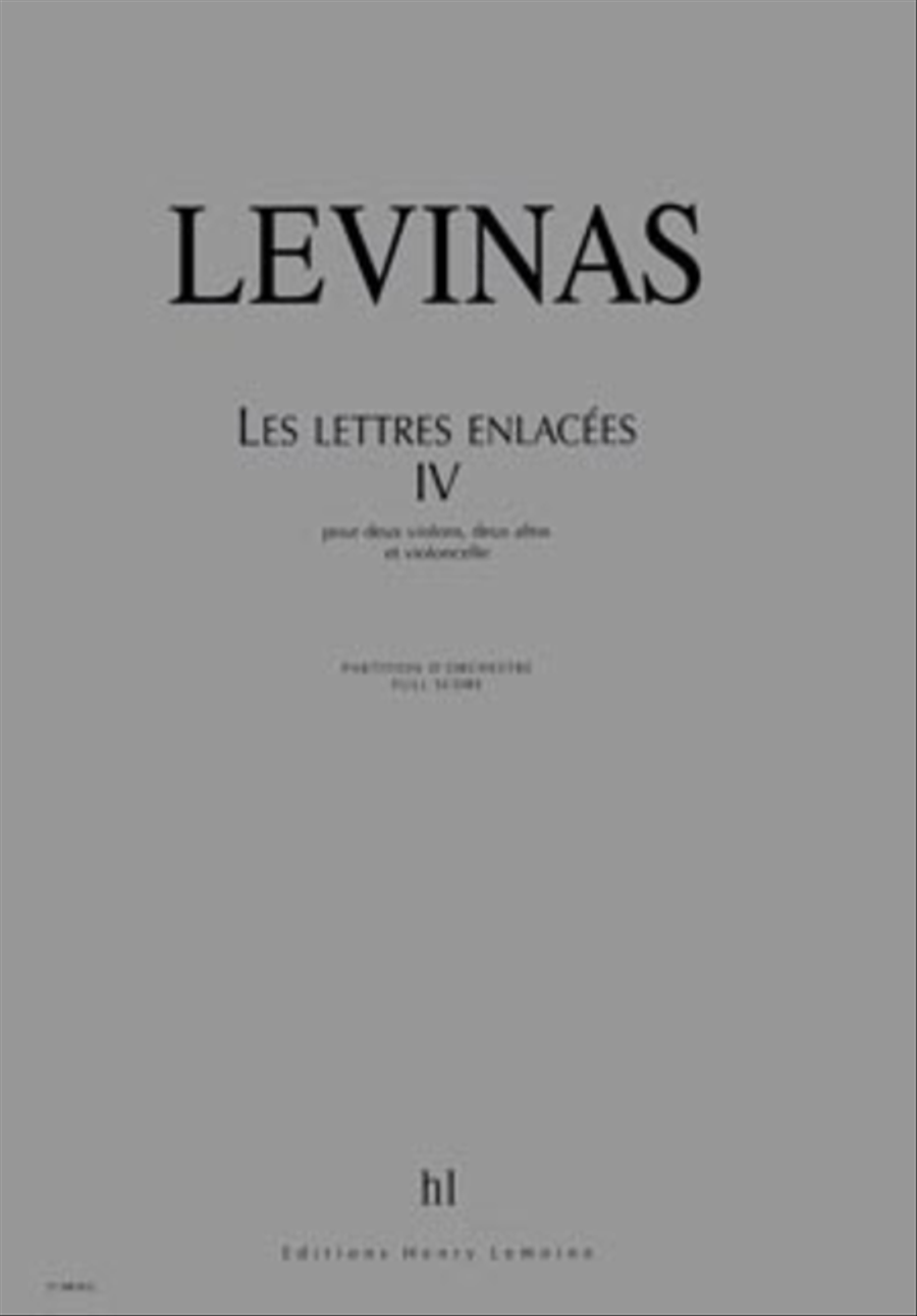 Les lettres enlacees IV String Quintet scores gallery preview page 1
