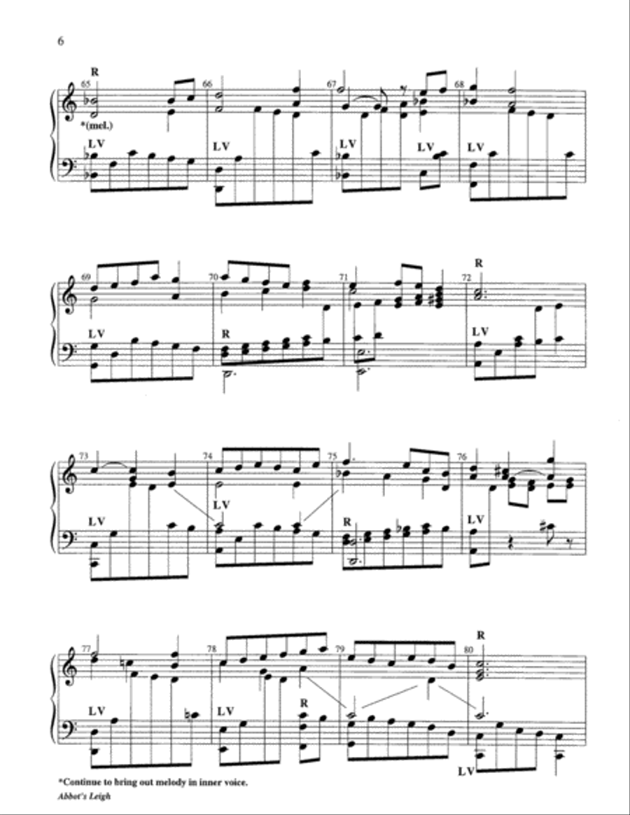 Abbot's Leigh Abbot's Leigh 5-Octaves scores gallery preview page 13
