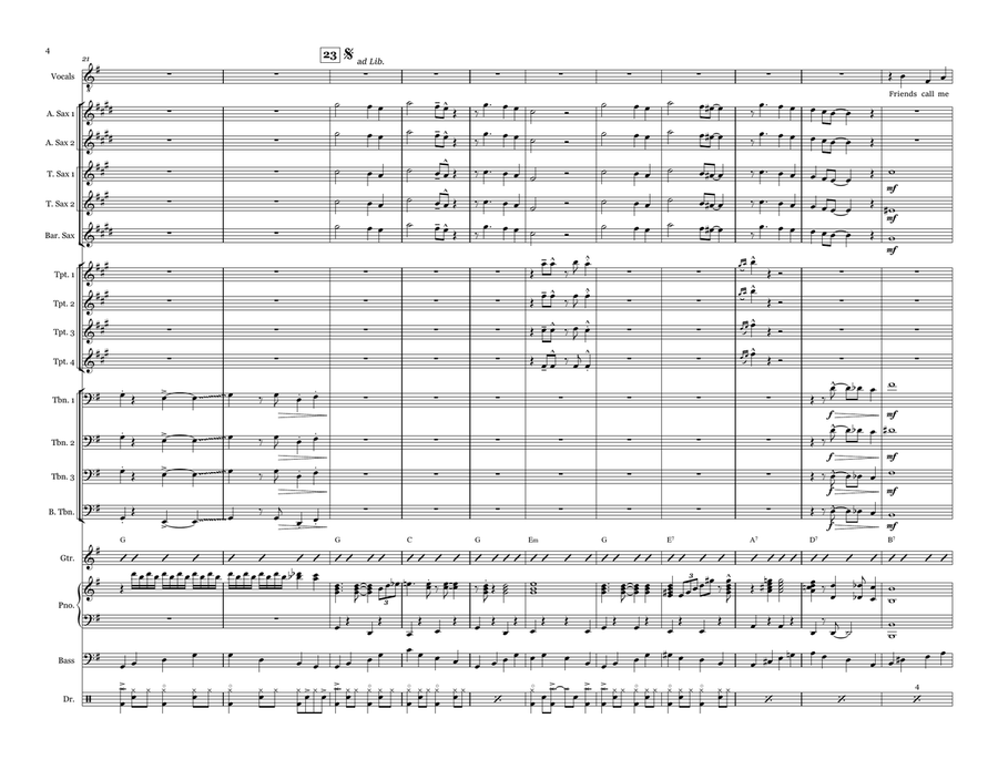 Snow Miser Jazz Ensemble scores gallery preview page 4