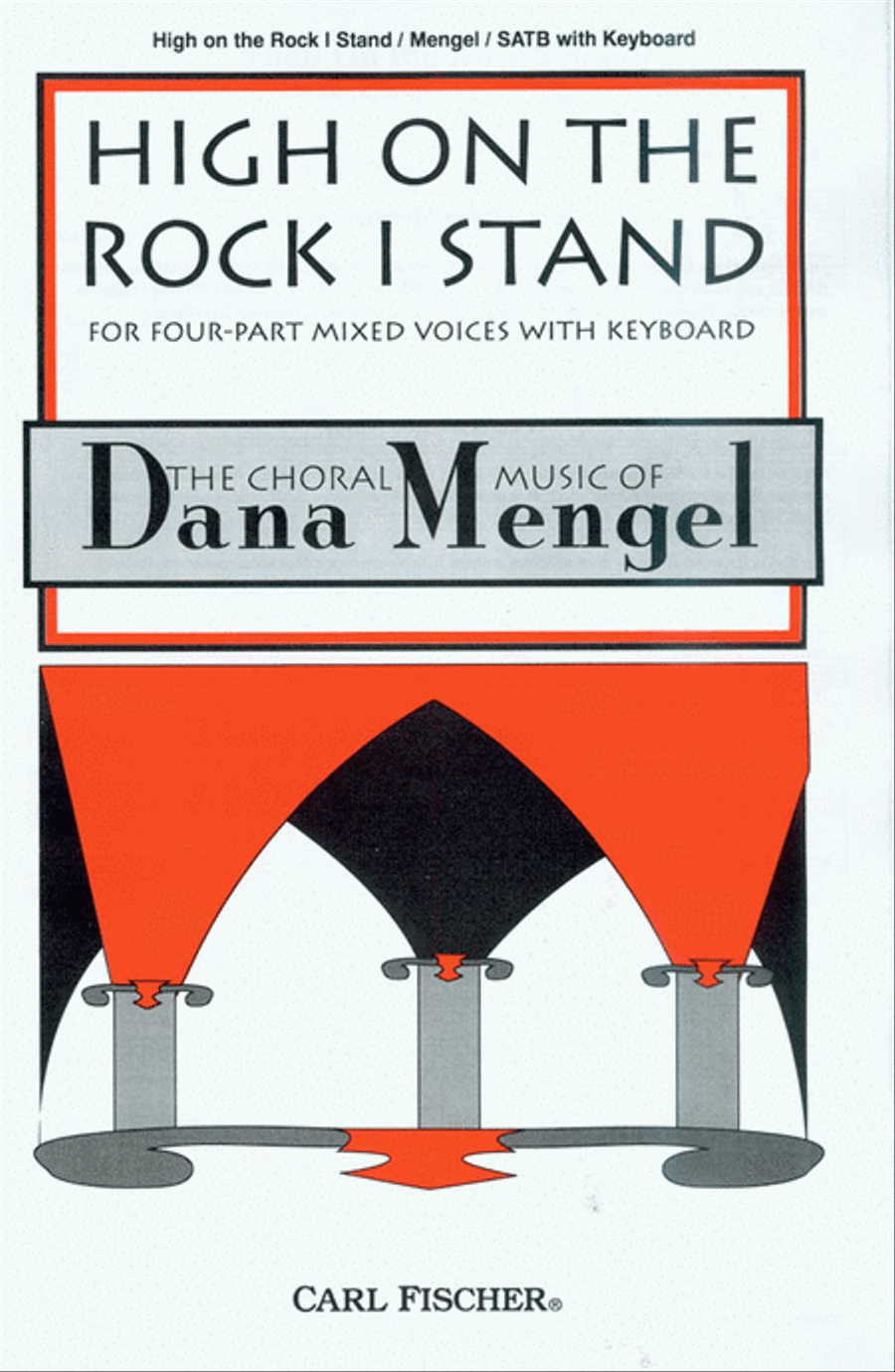 High on the Rock I Stand High on the Rock I Stand 4-Part scores gallery preview page 1