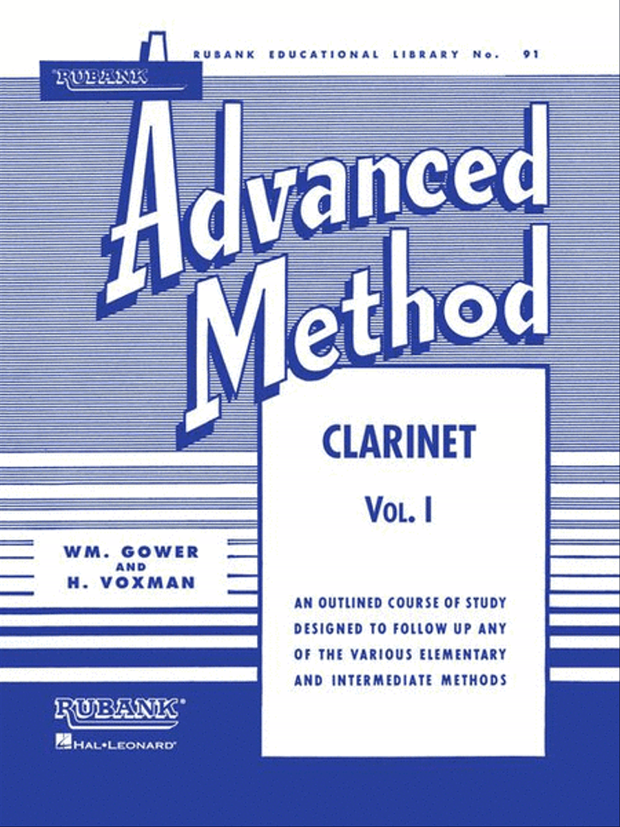 Rubank Advanced Method - Volume 1 (Clarinet)