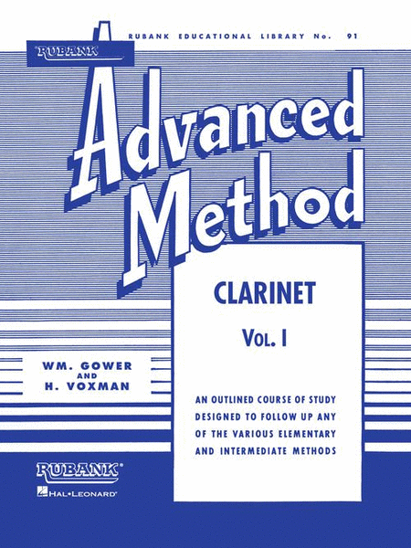 Rubank Advanced Method – Clarinet Vol. 1
