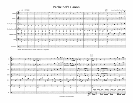 Pachelbel's Canon for Steel Band image number null