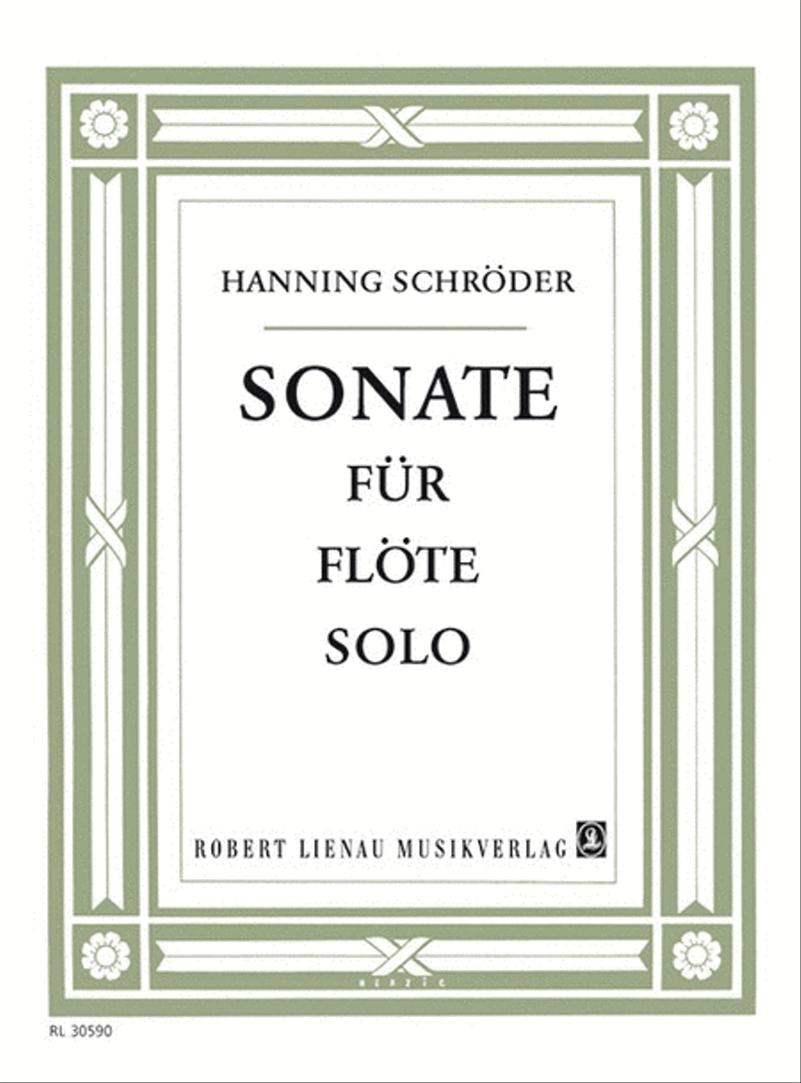 Sonata Flute scores gallery preview page 1