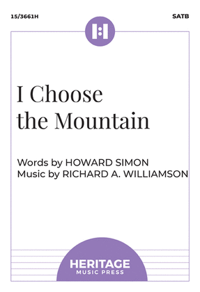Book cover for I Choose the Mountain