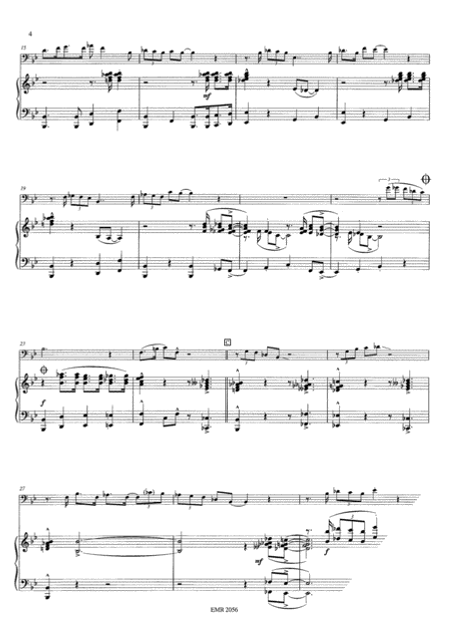 Way Down Blues Piano Accompaniment scores gallery preview page 5