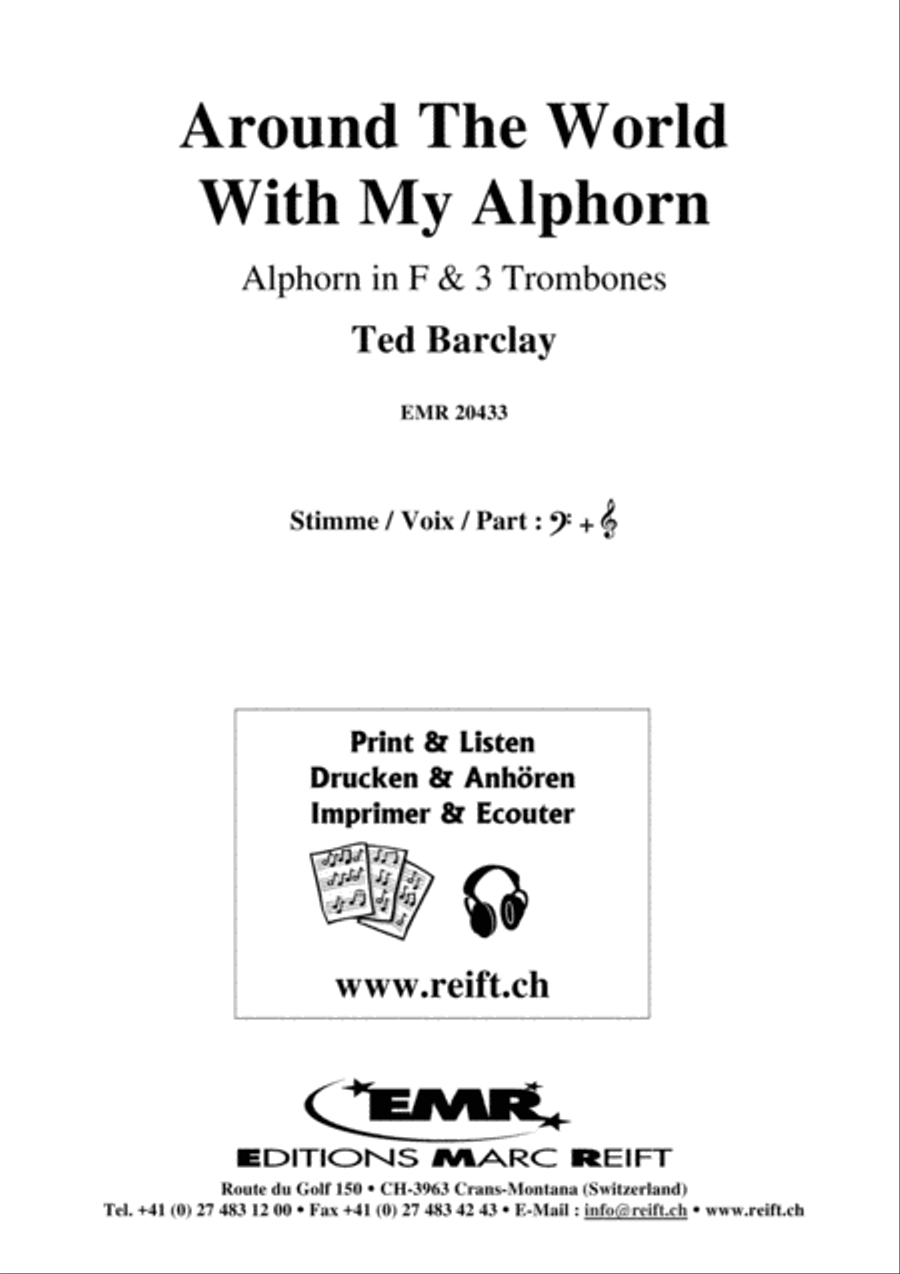 Around The World With My Alphorn Trombone scores gallery preview page 2