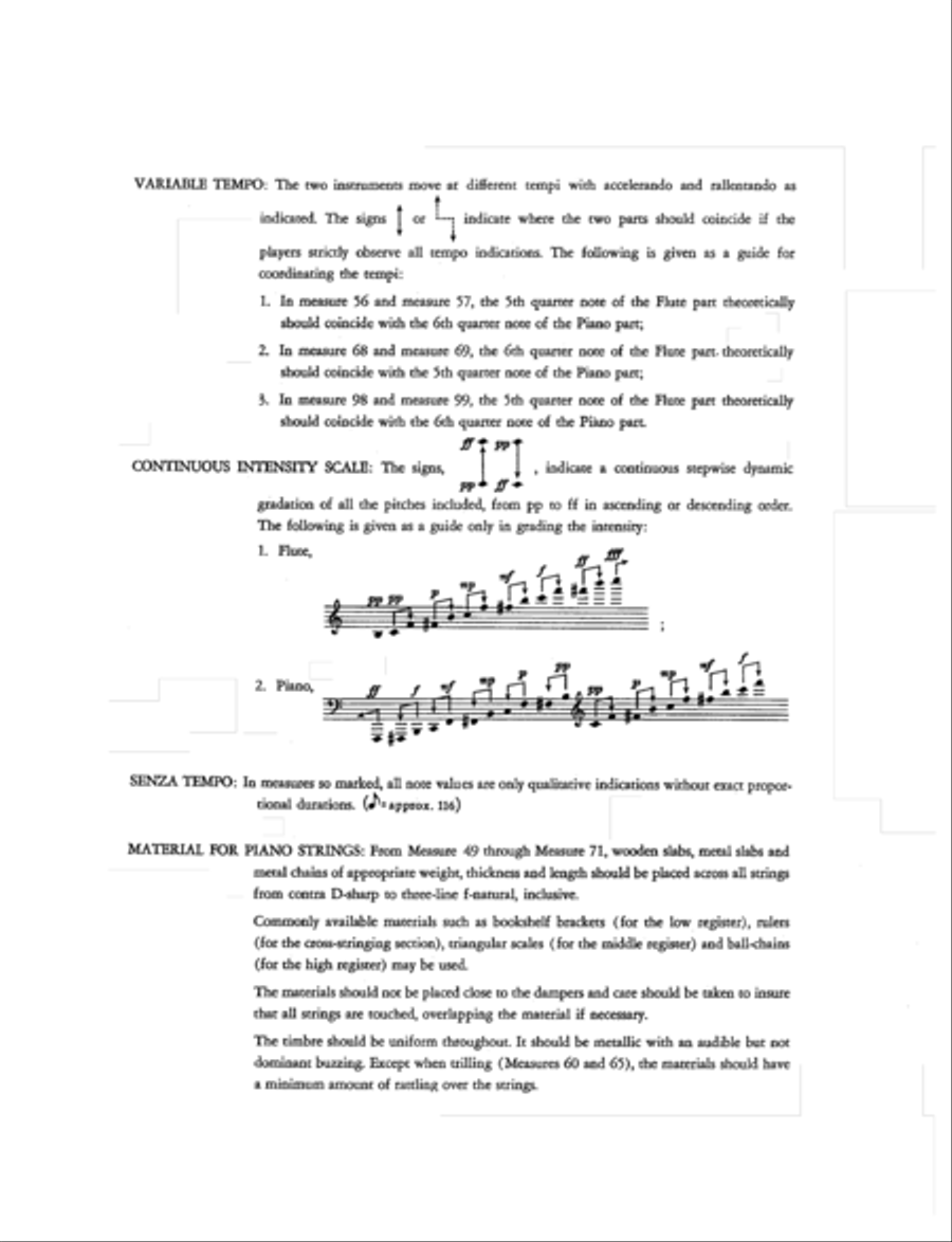 Cursive Cursive Flute Solo scores gallery preview page 4