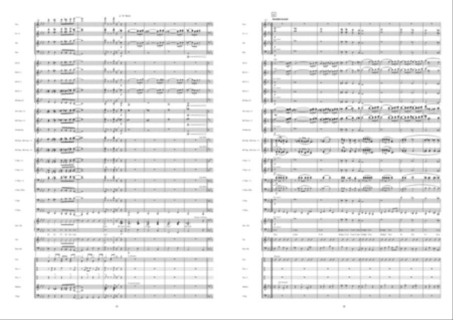 Tribute To Glenn Miller Concert Band scores gallery preview page 9