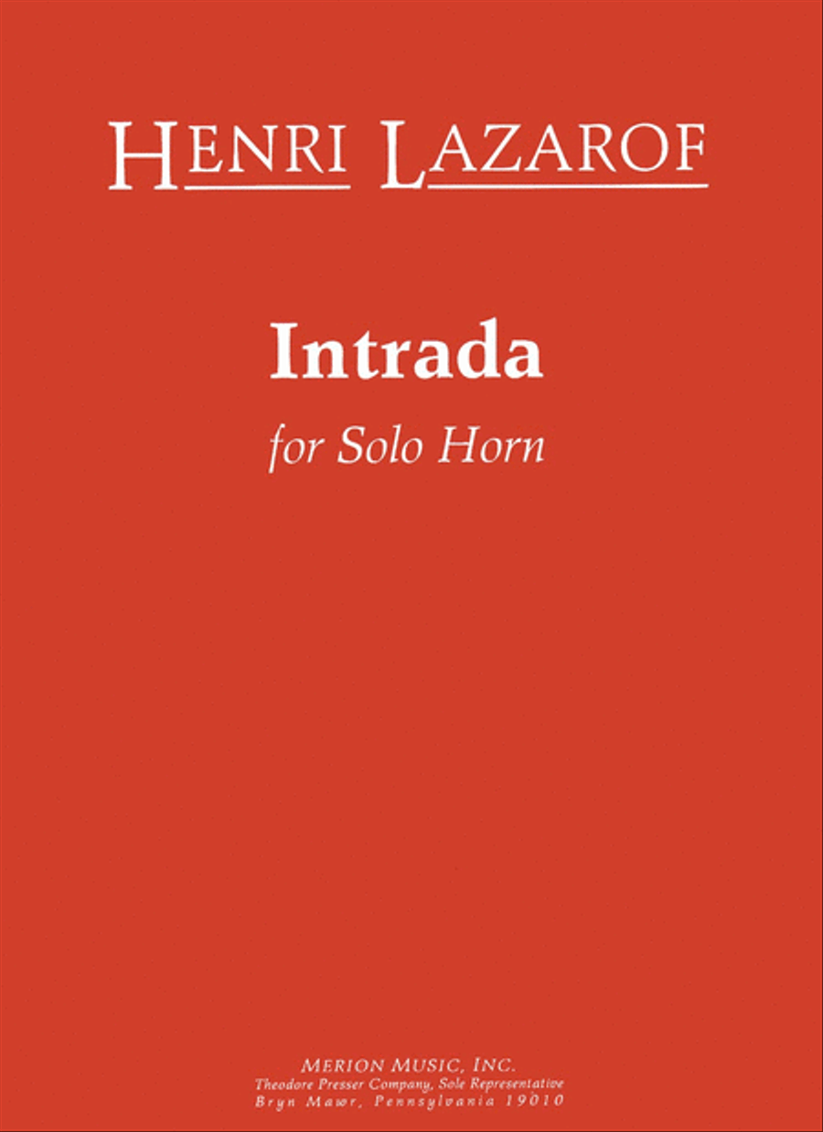 Intrada Chamber Music scores gallery preview page 1