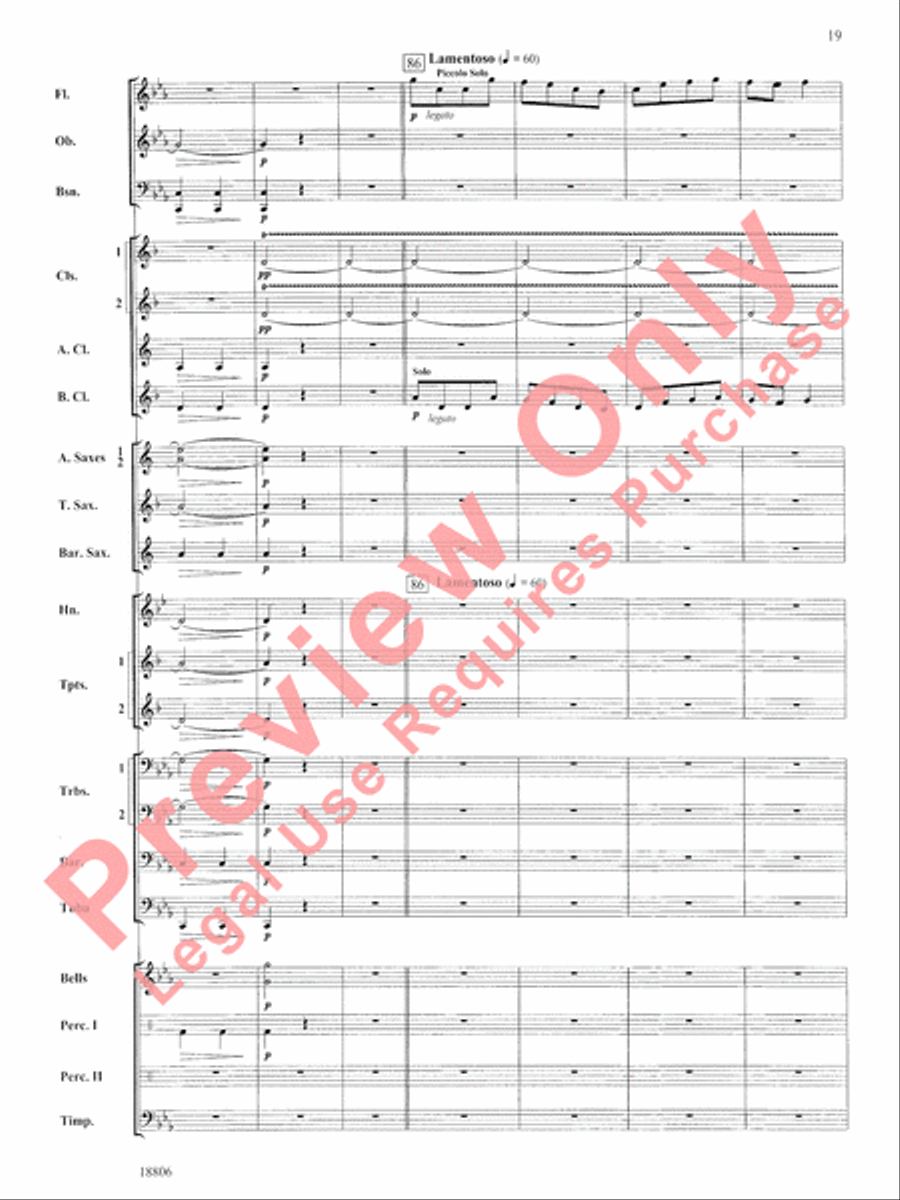 Quintology Quintology Concert Band scores gallery preview page 20