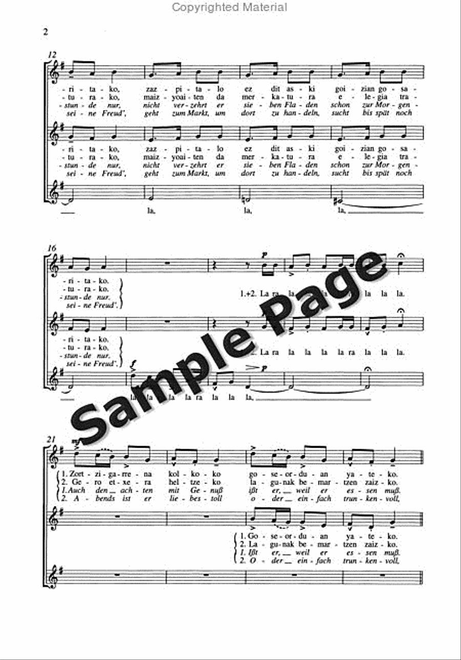 Spanische Suite Spanische Suite SSA scores gallery preview page 3