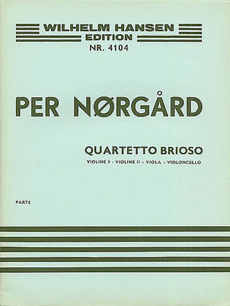 Per Norgard: String Quartet No.2 