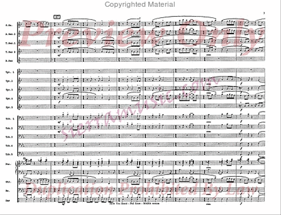 Have You Heard (Pro) Have You Heard (Pro) Big Band scores gallery preview page 4