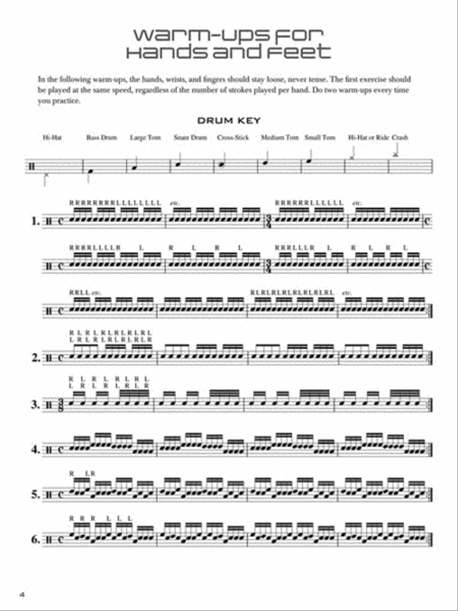 Drumset Syncopation Drum Set scores gallery preview page 4
