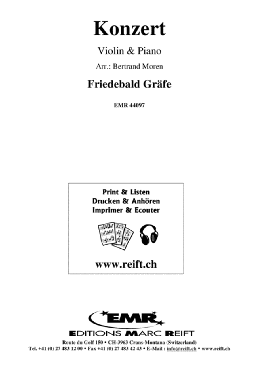 Konzert Konzert Violin Solo scores gallery preview page 1