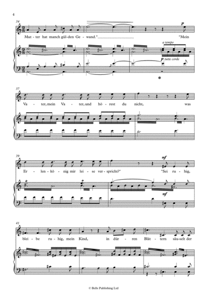 Erlkonig, Op. 1 No. 3 (A minor)