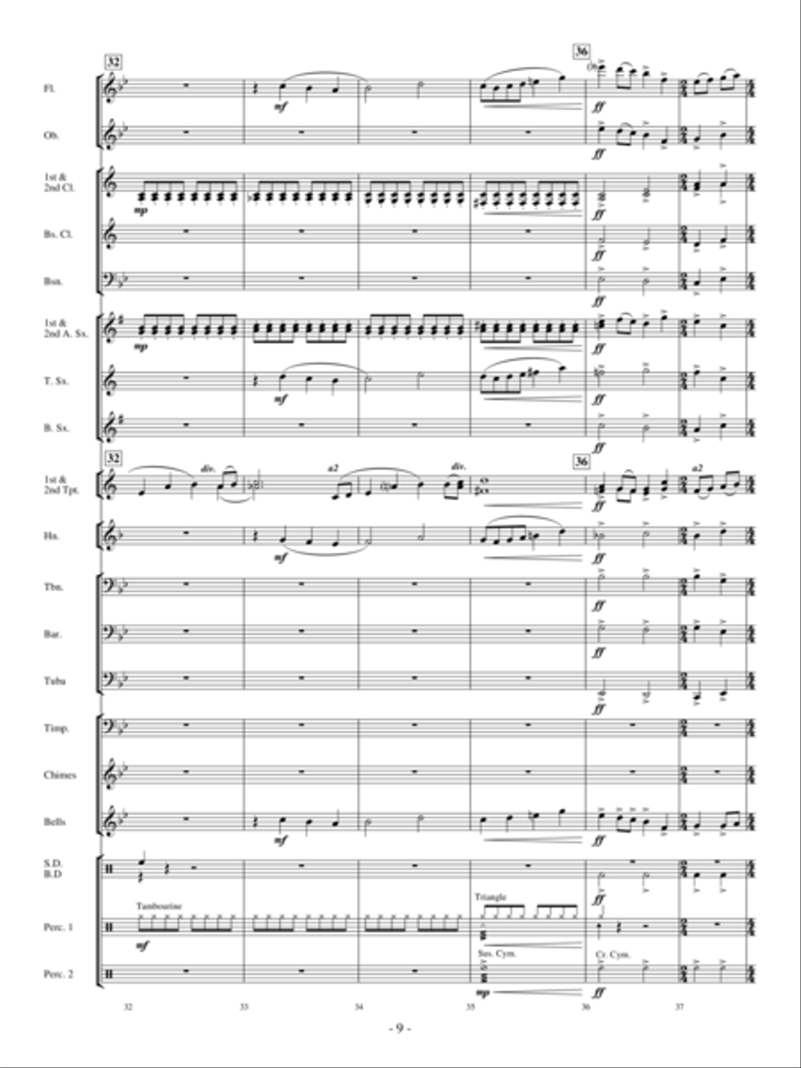 Kaleidoscope Kaleidoscope Concert Band scores gallery preview page 8