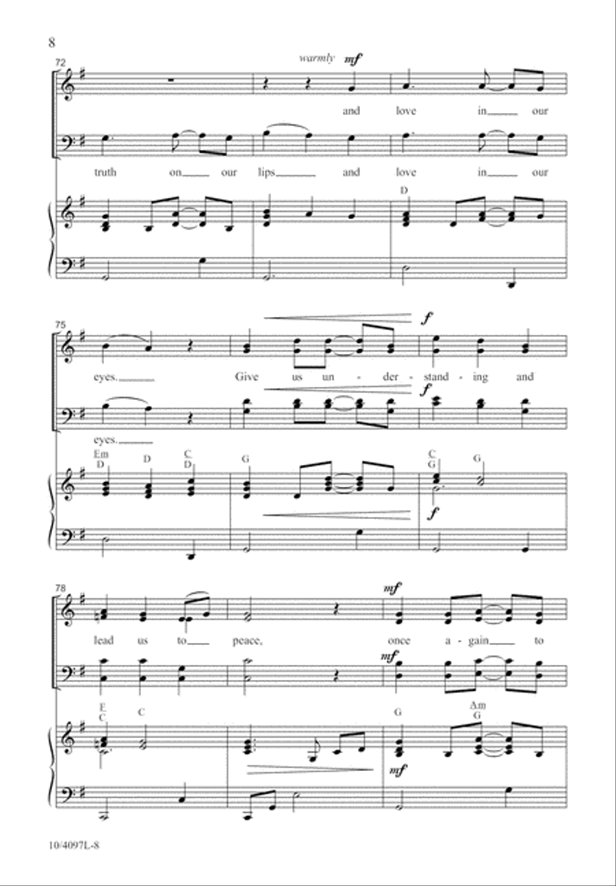 Sweet Harmony Sweet Harmony 4-Part scores gallery preview page 9