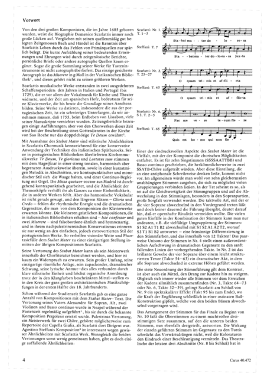 Stabat mater Choir scores gallery preview page 5