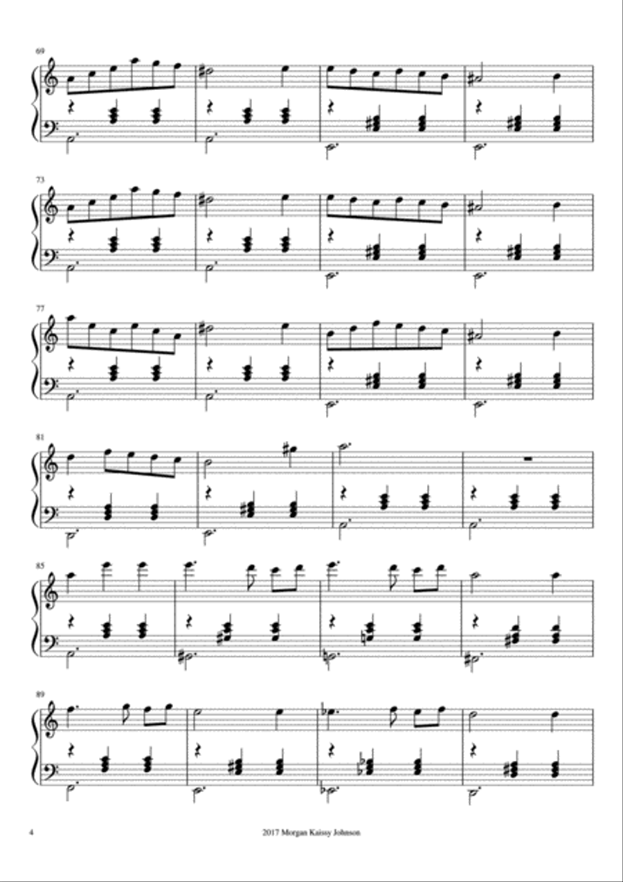 The Carnival of Curiosities, Part V: Freak Show Piano Solo scores gallery preview page 4
