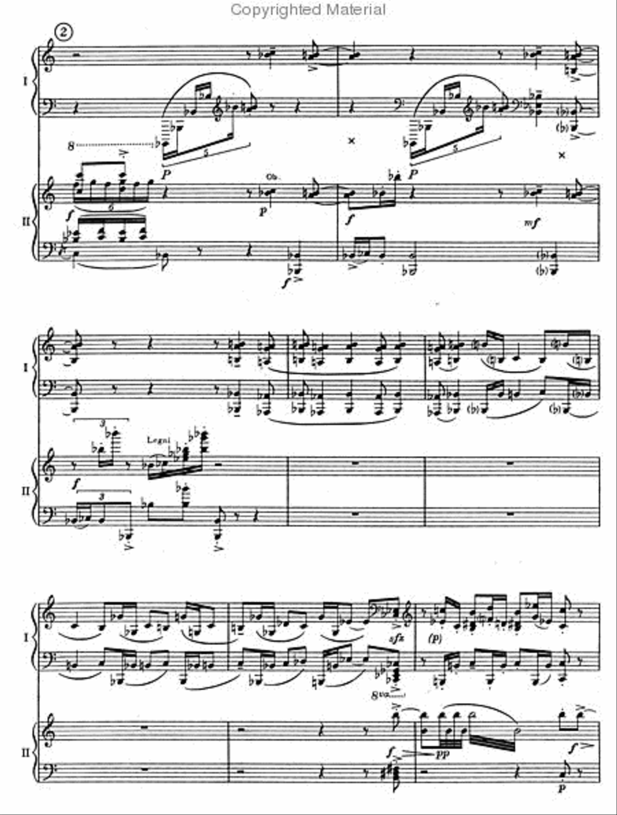 Incantation (1955/56) Incantation (1955/56) Piano Solo scores gallery preview page 4