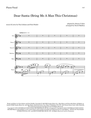 Dear Santa (bring Me A Man This Christmas)