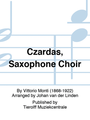 Czardas, Saxophone ensemble