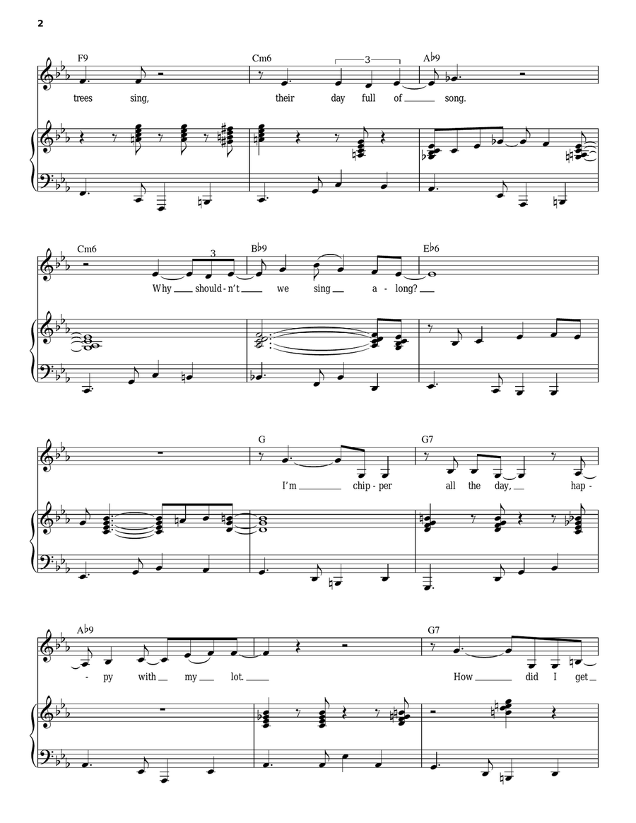 I Got Rhythm Piano, Vocal scores gallery preview page 2