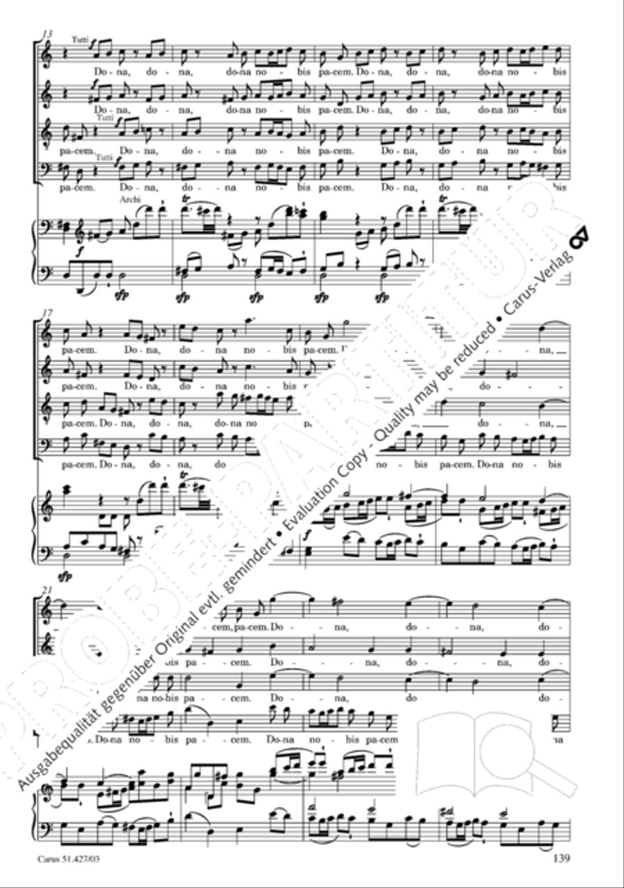 Mass in C Minor, K. 139/47a 