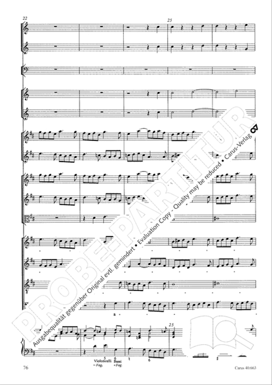 Mass in D minor (Missa in d) ATB scores gallery preview page 92
