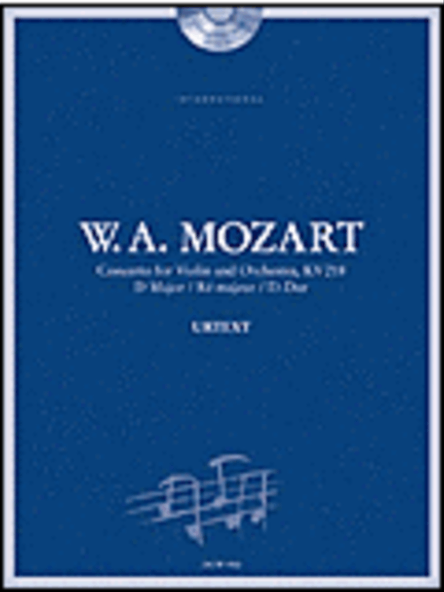 Mozart: Concerto No. 4 for Violin and Orchestra, KV 218 in D Major Violin scores gallery preview page 1