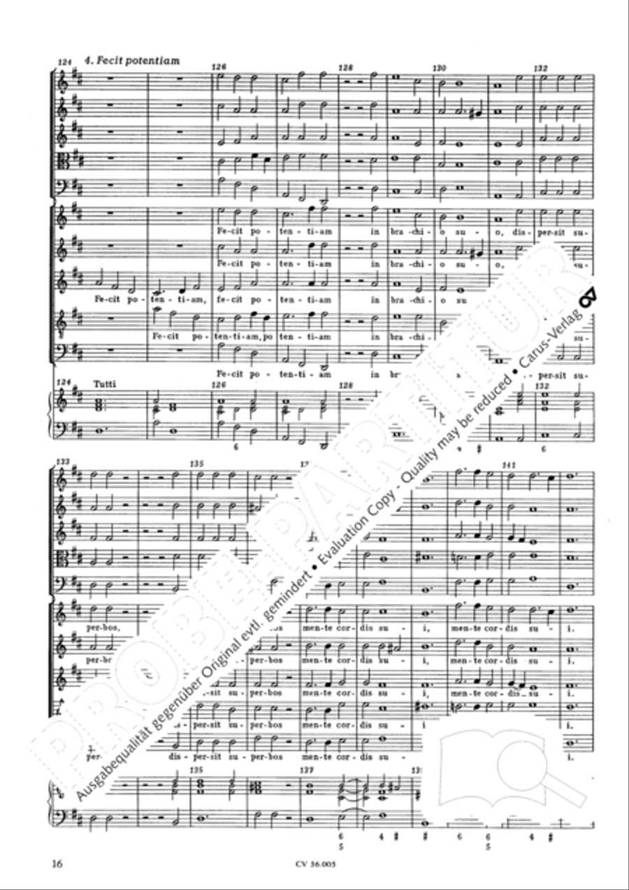 Magnificat Magnificat SSATB scores gallery preview page 17