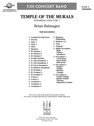 Temple of the Murals: Score