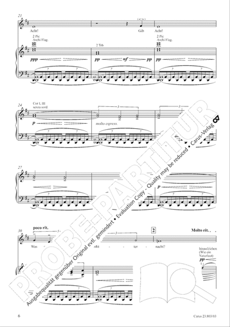 Symphony No. 3 Divisi scores gallery preview page 7