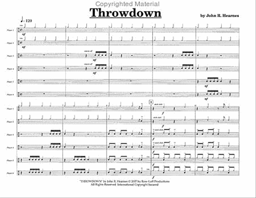 Triple Decker Percussion Ensemble scores gallery preview page 3
