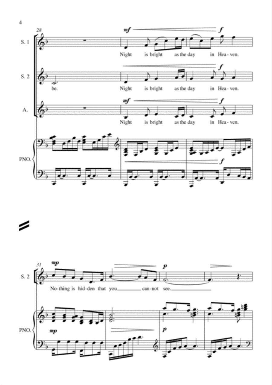 Psalm 139 SSA scores gallery preview page 4