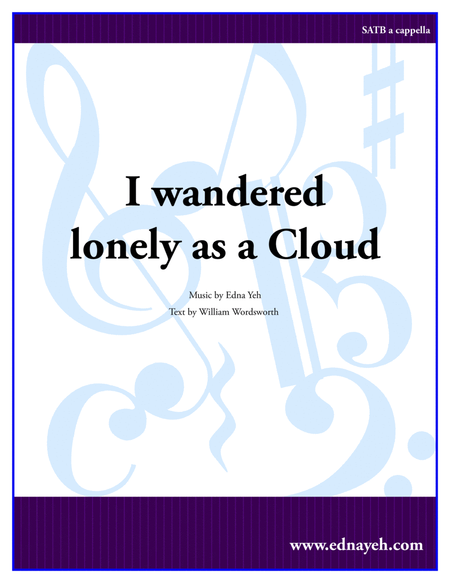 I wandered lonely as a Cloud image number null