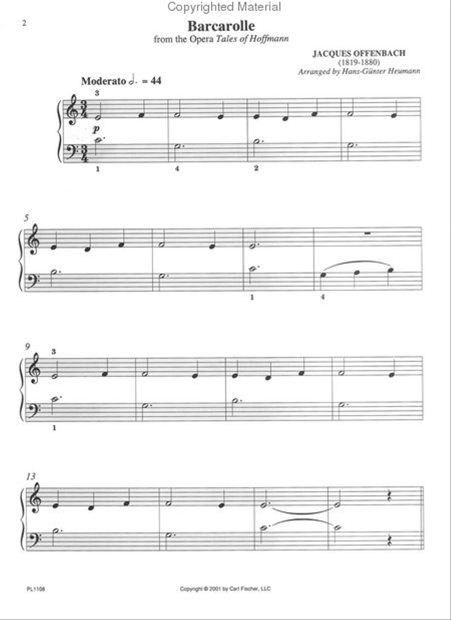First Fun With Classics for Piano Piano Solo scores gallery preview page 2
