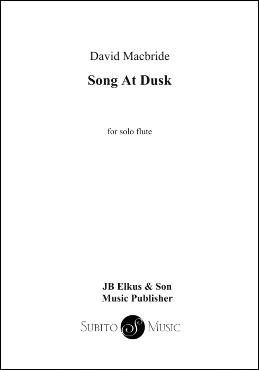 Song At Dusk