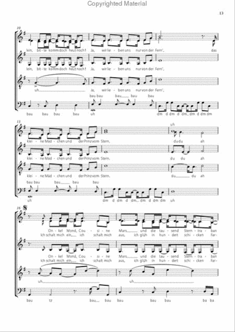 Carbonara 4-Part scores gallery preview page 8