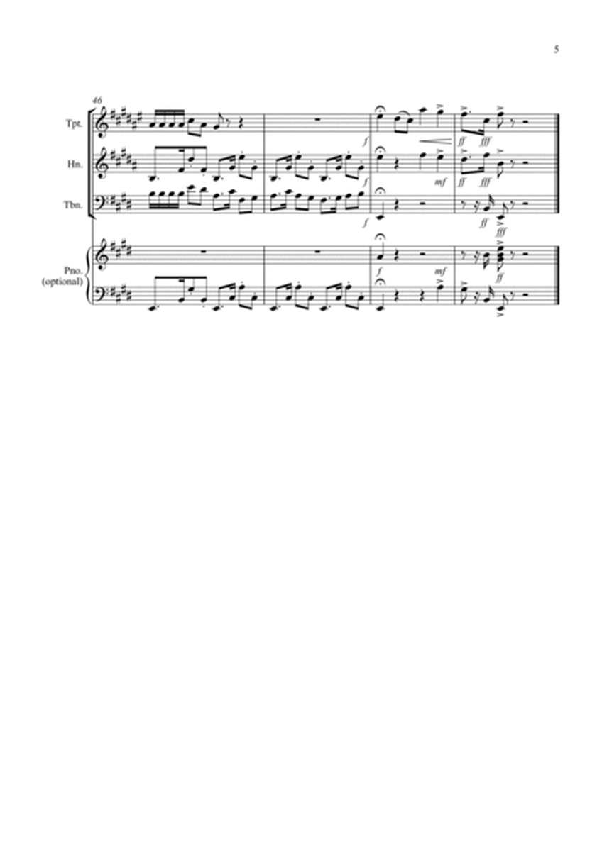 Habanera (Fantasia from Carmen) for Brass Trio image number null