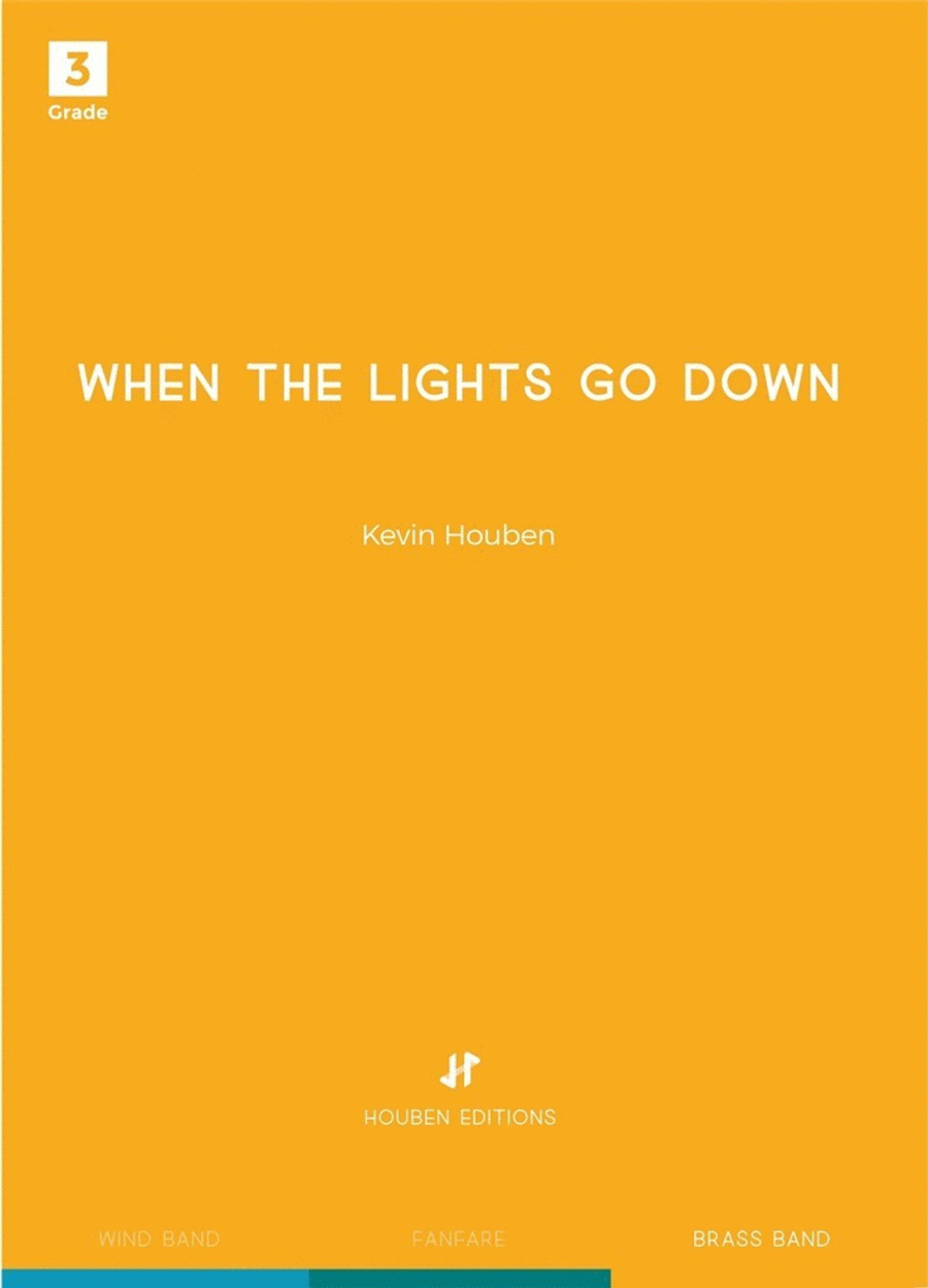 When the lights go down Brass Band scores gallery preview page 1