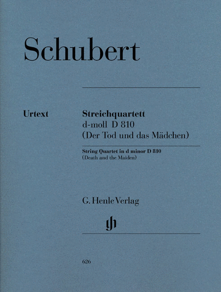 Franz Schubert: String quartet Death and the Maiden D minor D 810