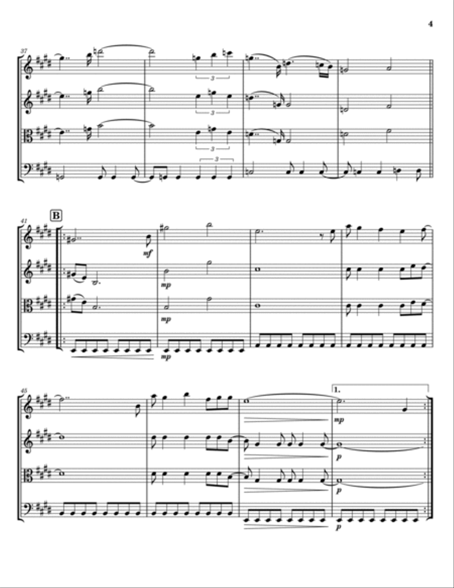 Dreams Dreams String Trio scores gallery preview page 4