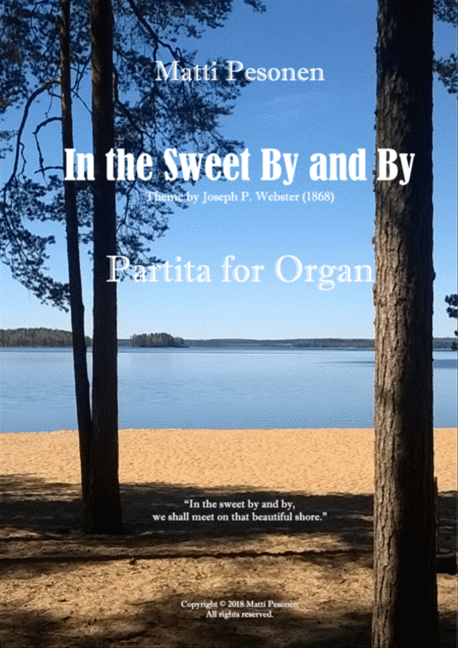 In the Sweet By and By - Partita for Organ Organ Solo scores gallery preview page 1