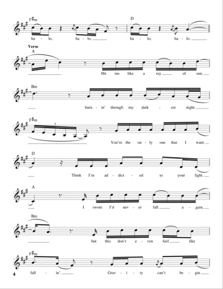 Halo Halo Voice scores gallery preview page 4