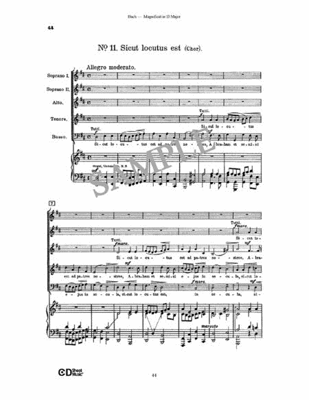 Bach: Major Choral Works Vocal Scores (Version 2.0)