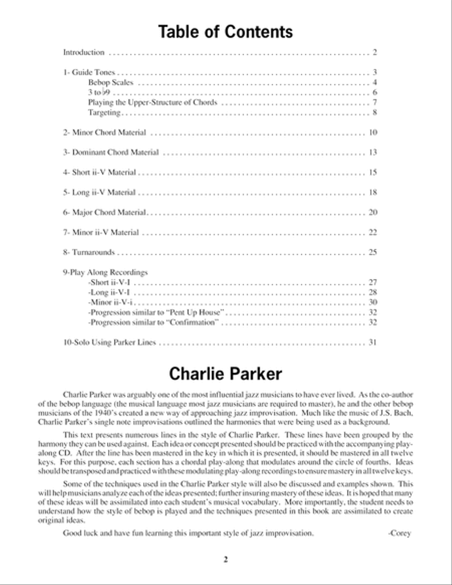 Essential Jazz Lines in the Style of Charlie Parker, Trombone Edition Trombone scores gallery preview page 3