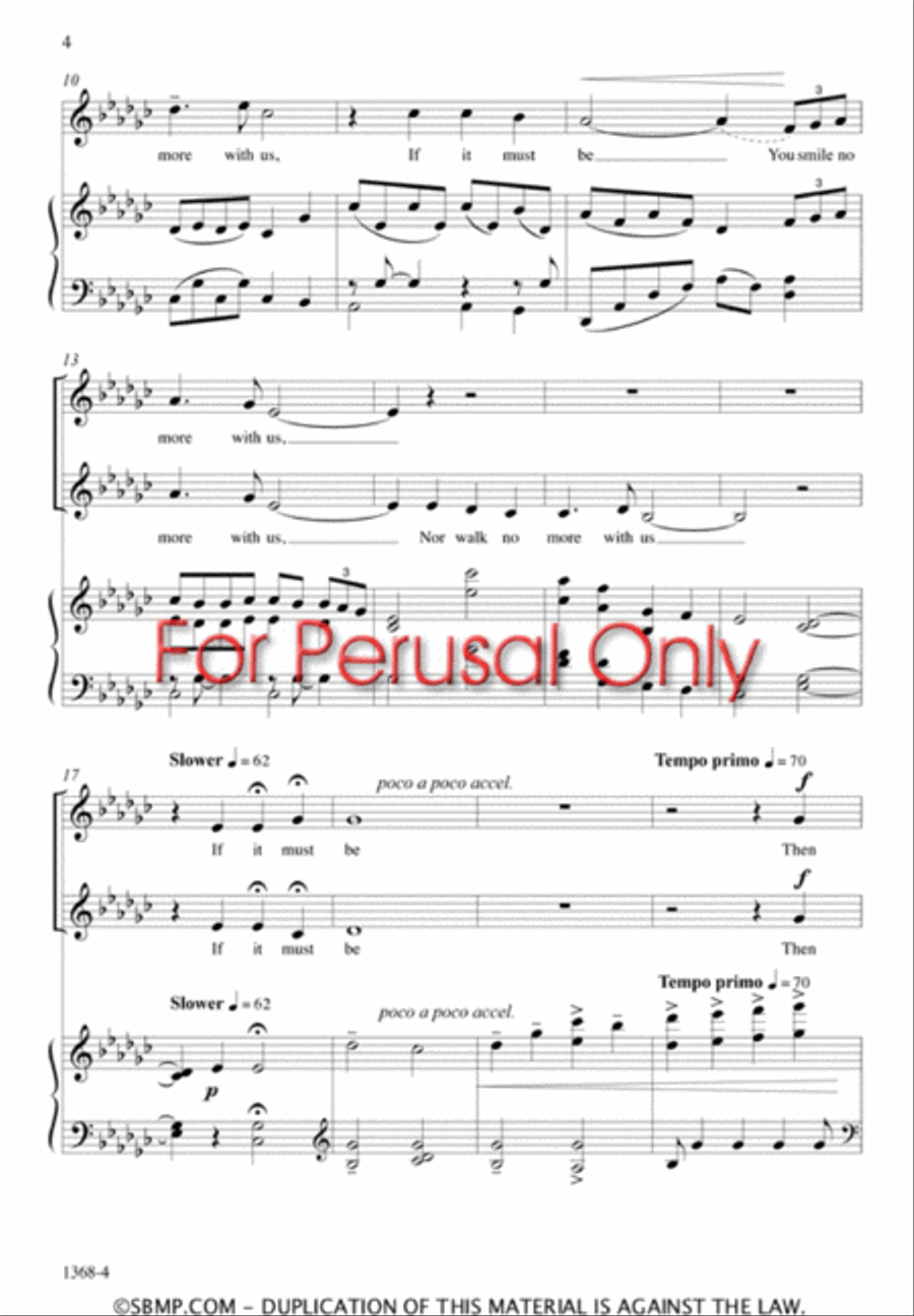 If It Must Be - Two-part Octavo 2-Part scores gallery preview page 3